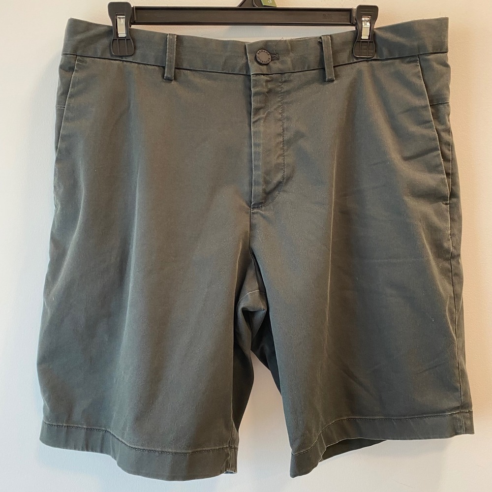 Banana Republic Shorts M 34 Green Aiden Short Slim Fit Cotton Blend Chino Golf